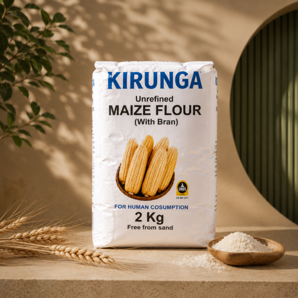 Unrefined Maize Flour (With Bran)