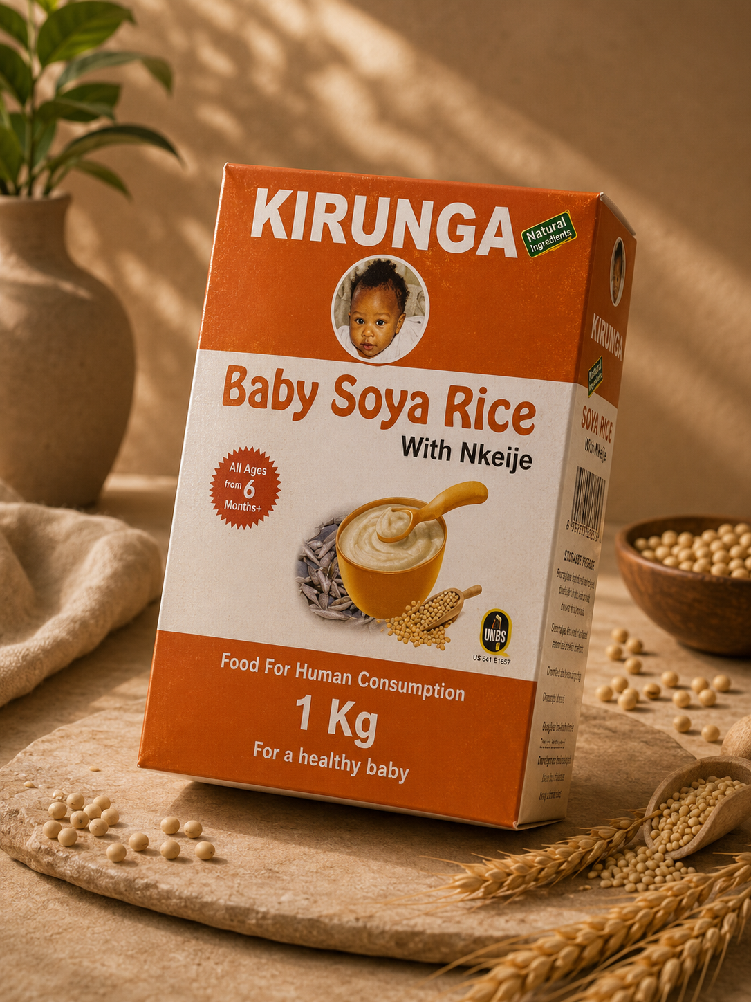 Baby Soya Rice with Nkejja